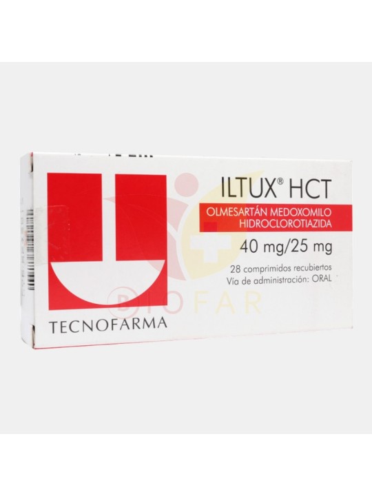 ILTUX HCT COM 40/25MG X 28