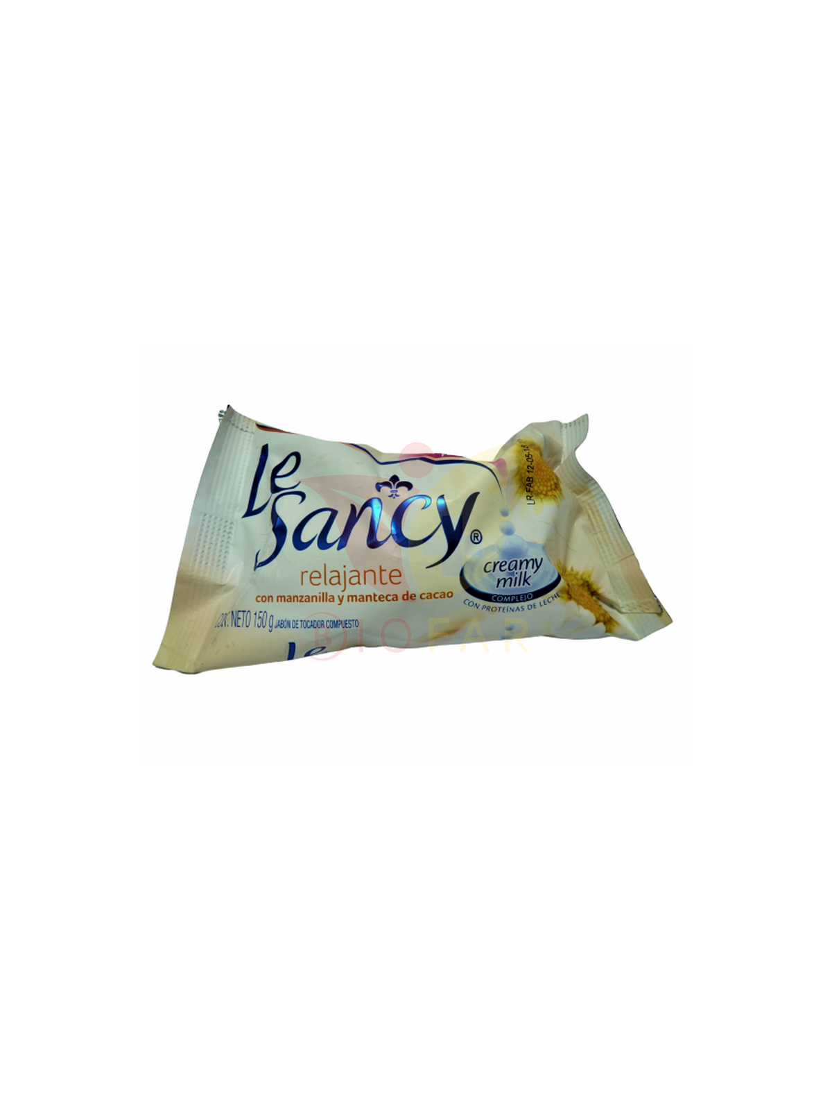 LE SANCY JB.BAR. MANZANILLA MANTECA DE CACAO X150G