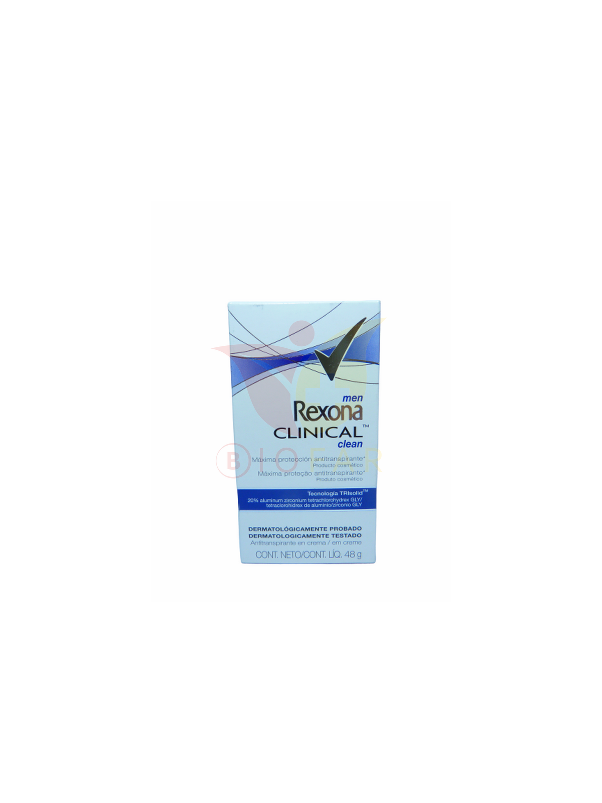 REXONA CLINICAL MEN BARRA X48G