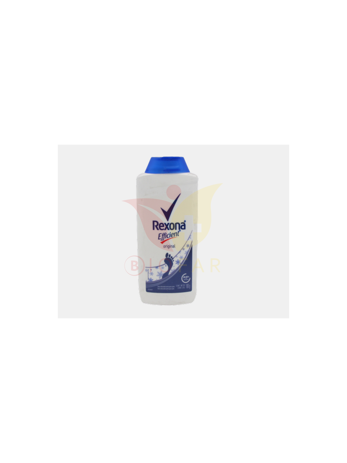 REXONA EFFICIENT TALCO PIES  X100 G