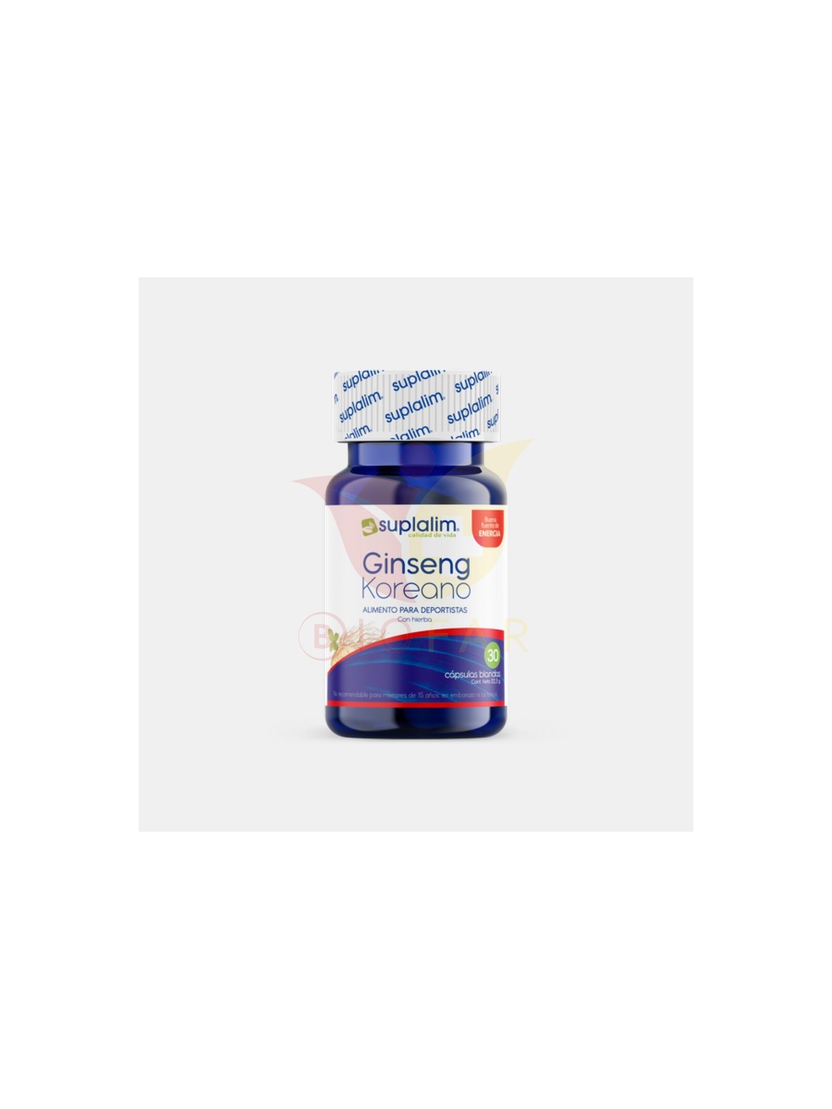 GINSENG X 30 CAP BLANDAS