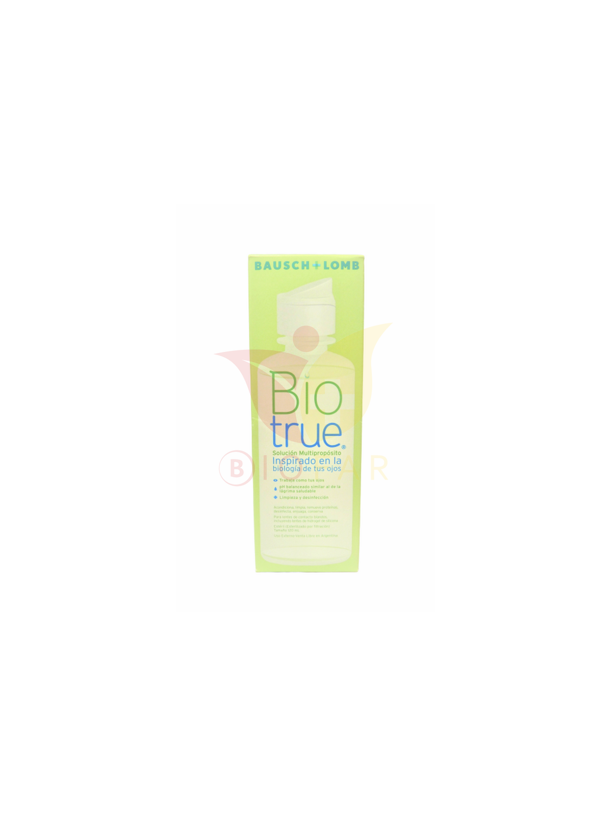 BIO TRUE SOL.LIM.LENTES CONTACTO X120ML