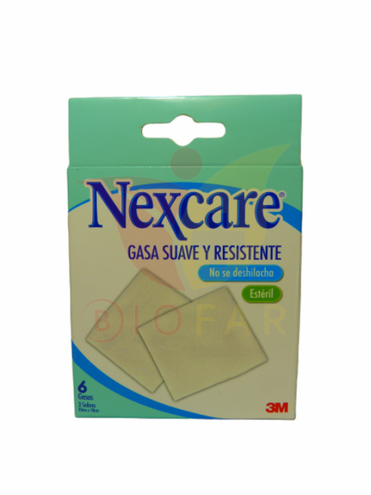 NEXCARE GASA ESTERIL X6