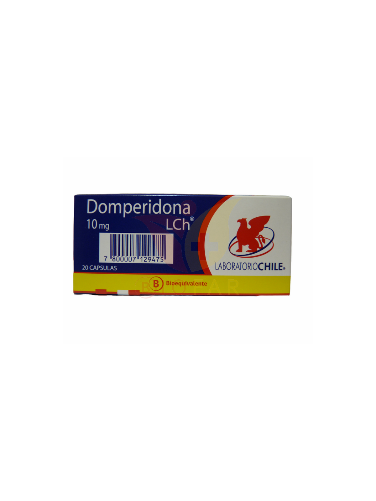 DOMPERIDONA  10mg X20COM.