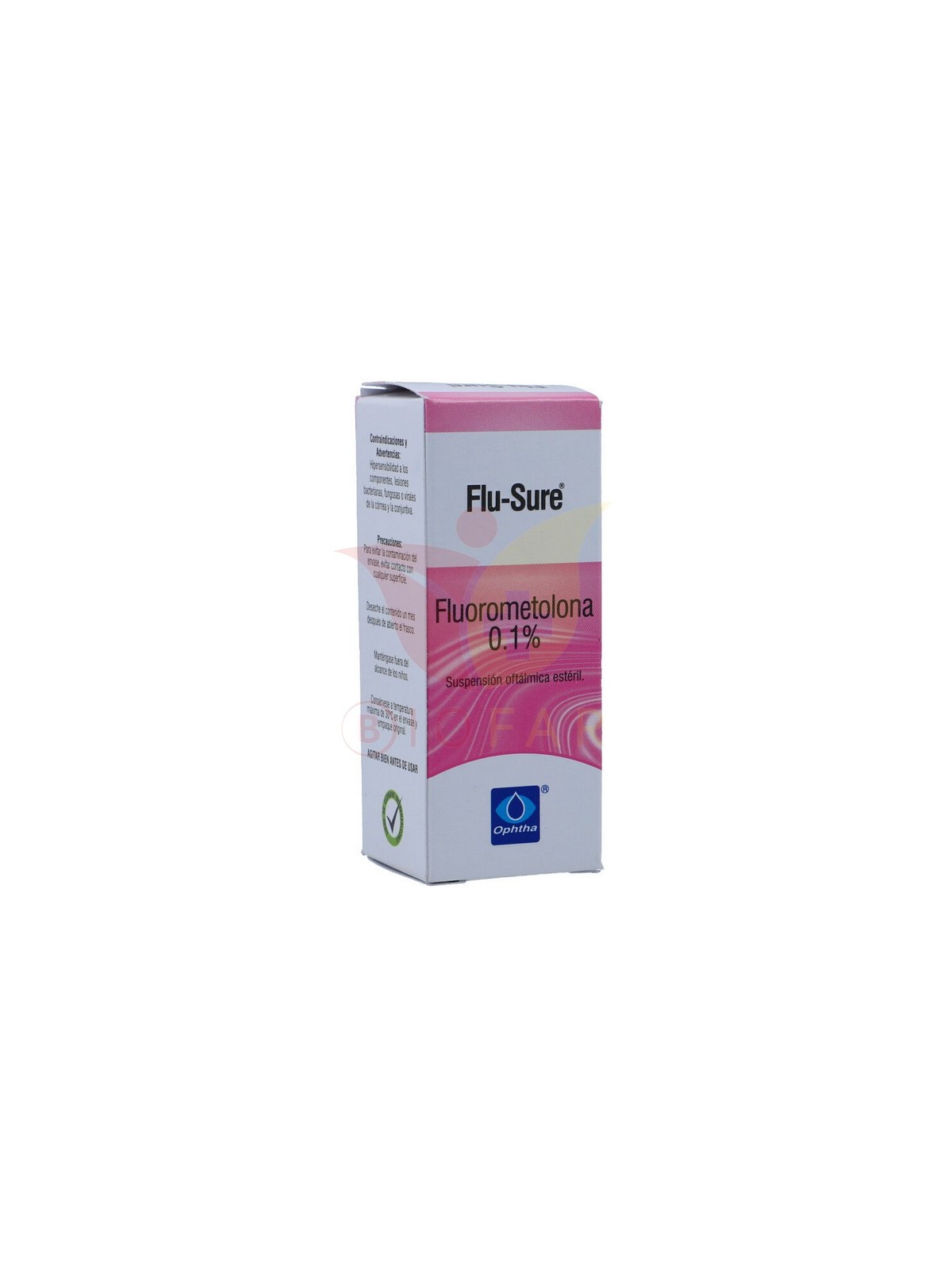 FLU-SURE SOL OFT 0.1% X 5 ML