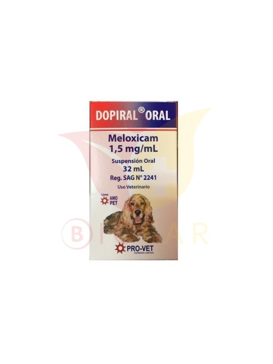 DOPIRAL SUSP. ORAL 1,5MG/ML X32ML