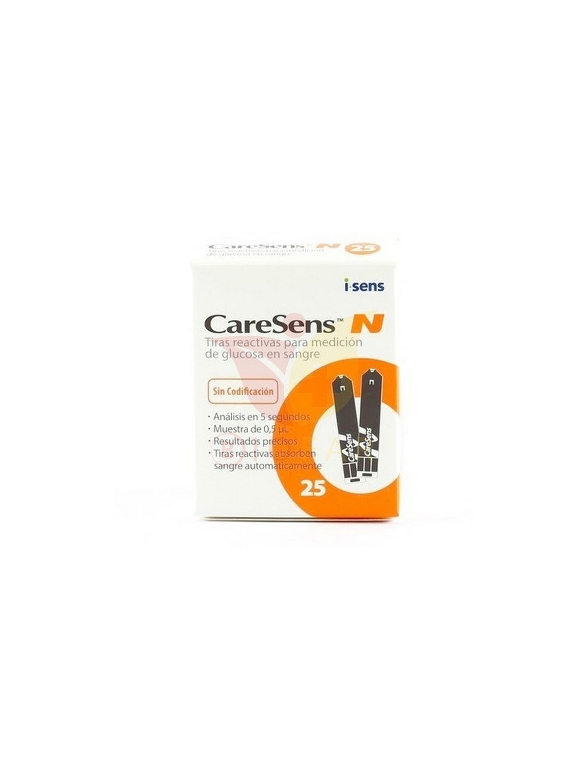 CARESENS N TIRAS REACTIVAS X 50 UNID