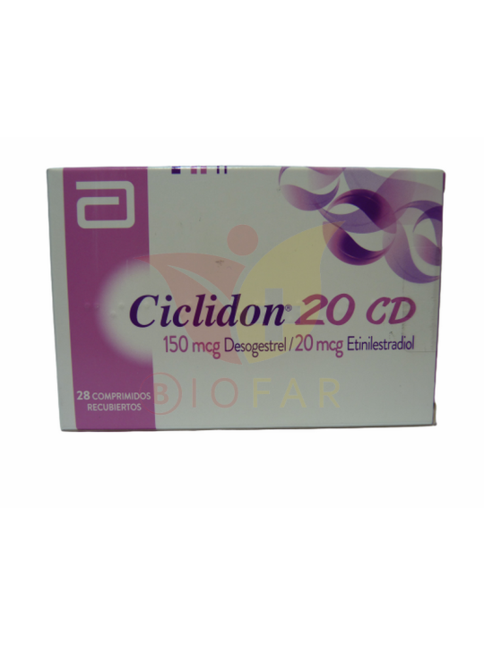 CICLIDON 20 CD X28COM.REC.