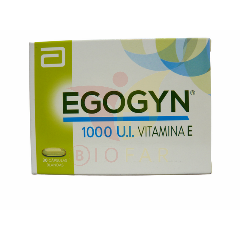 EGOGYN 1000UI X30CAP.BLANDAS