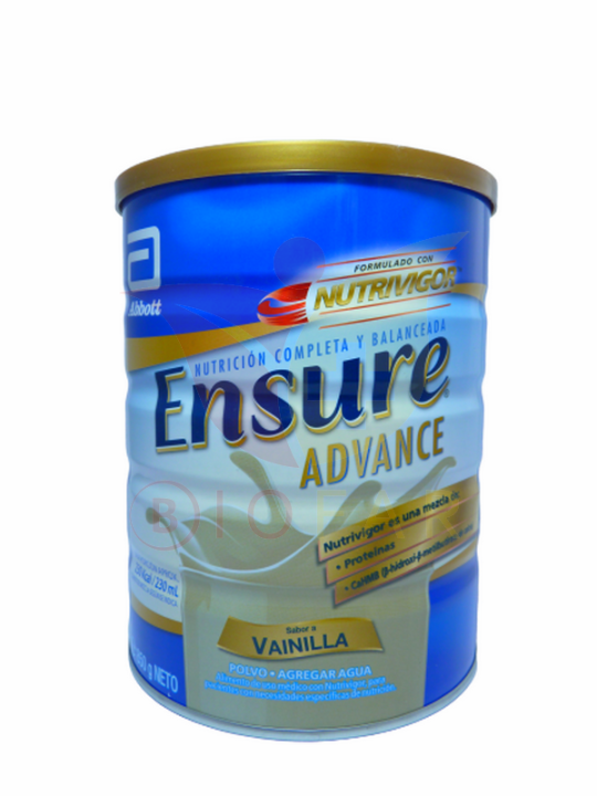 ENSURE ADV VAINILLA PVO X 850G