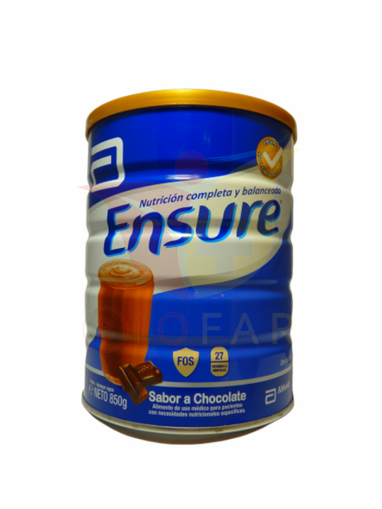 ENSURE FOS CHOCOLATE PVO 850G