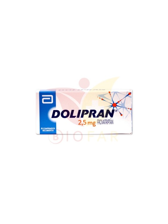 DOLIPRAN 2,5 MG X 6 COM REC