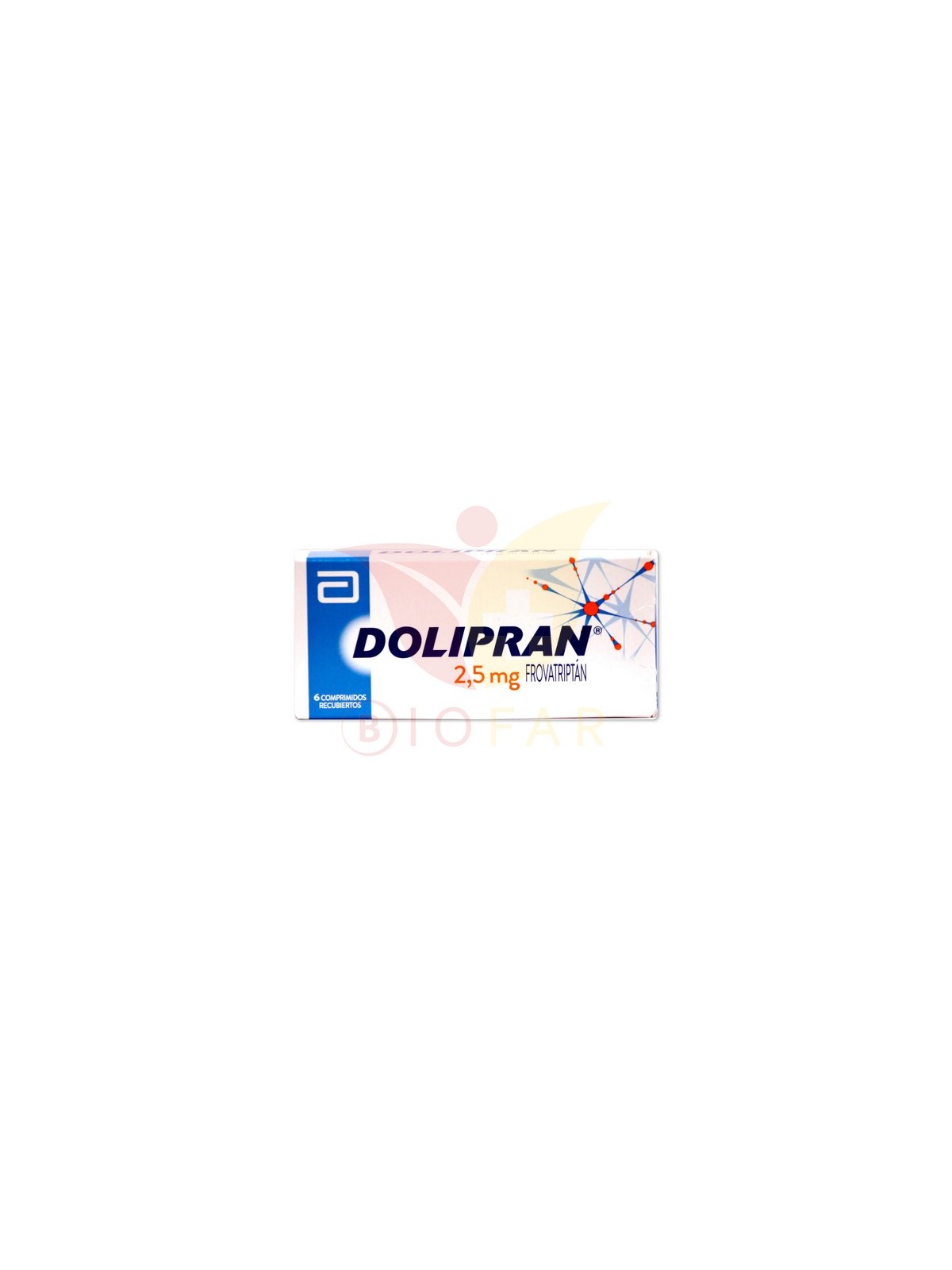 DOLIPRAN 2,5 MG X 6 COM REC