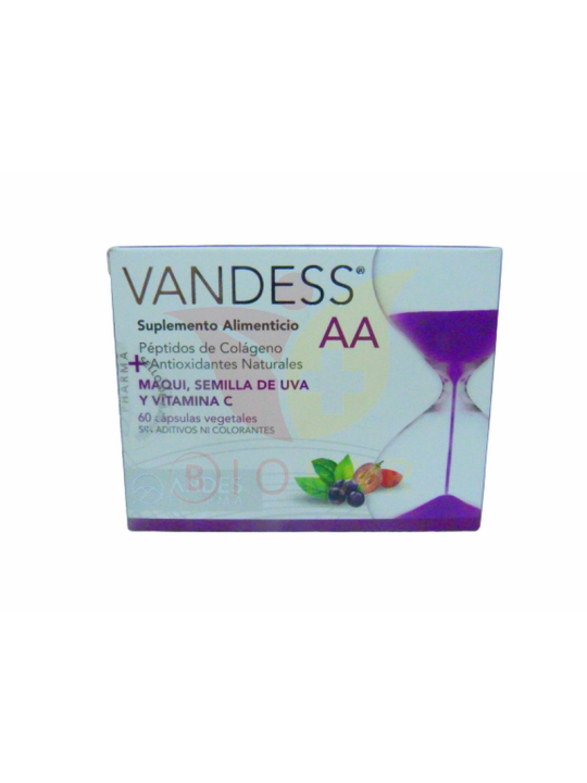 VANDESS ANTIOX + ANTIAGE X 60CAP