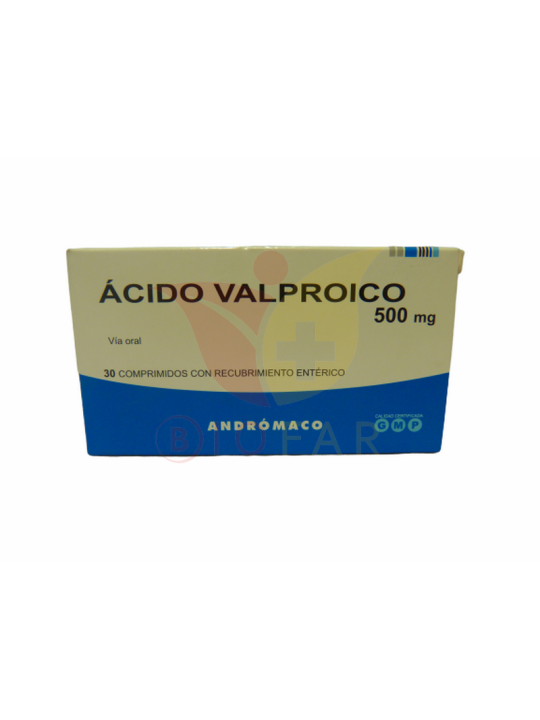 ACIDO VALPROICO 500mg X30COM.