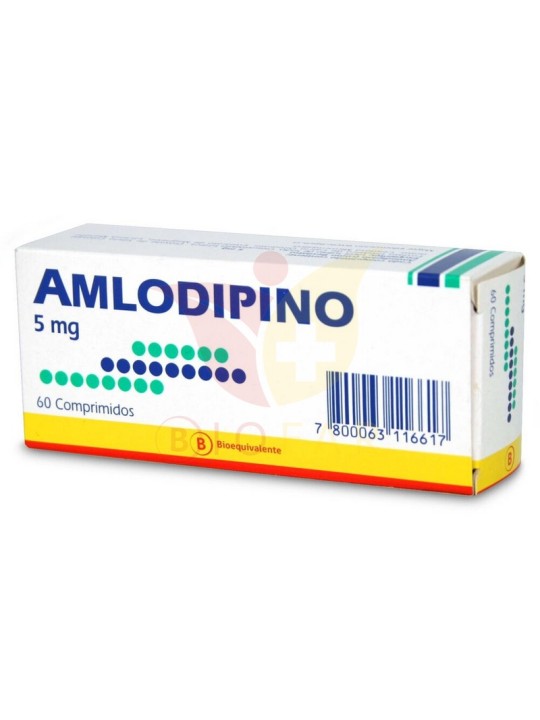 AMLODIPINO 5mg X60COM.