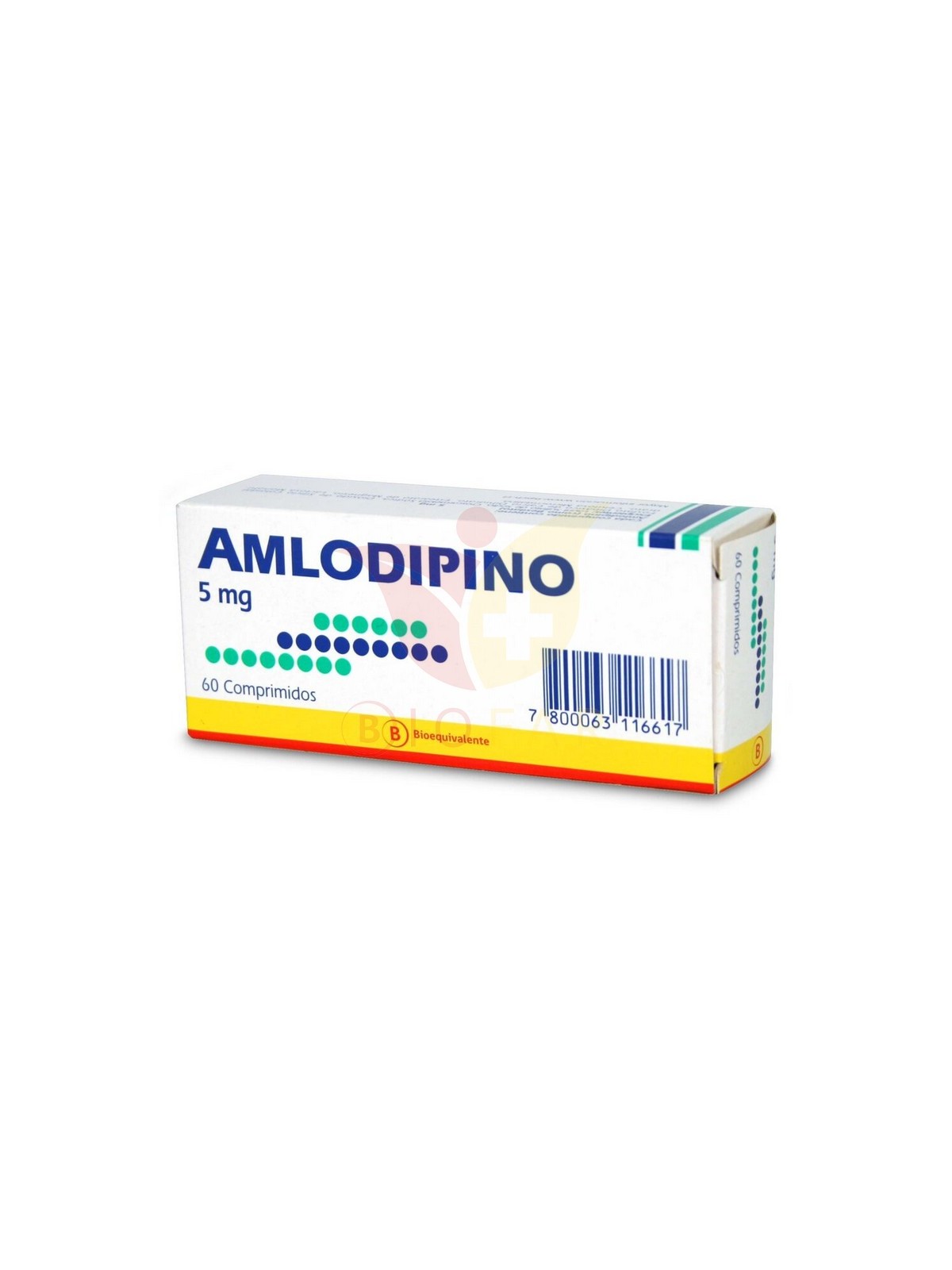 AMLODIPINO 5mg X60COM.