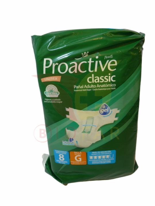 PROACTIVE PAÑAL ADULTO GX8