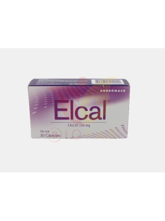 ELCAL CAP.320MG.30