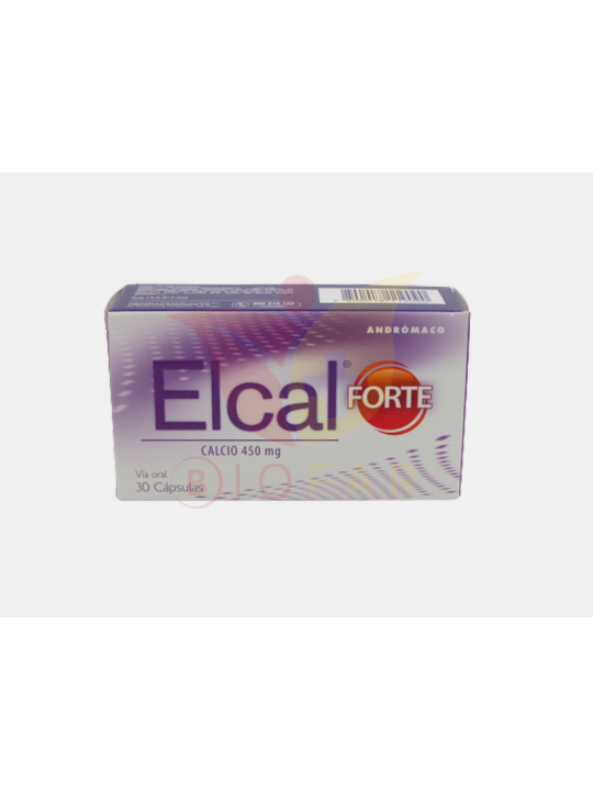 ELCAL FTE.CAP.450MG.30