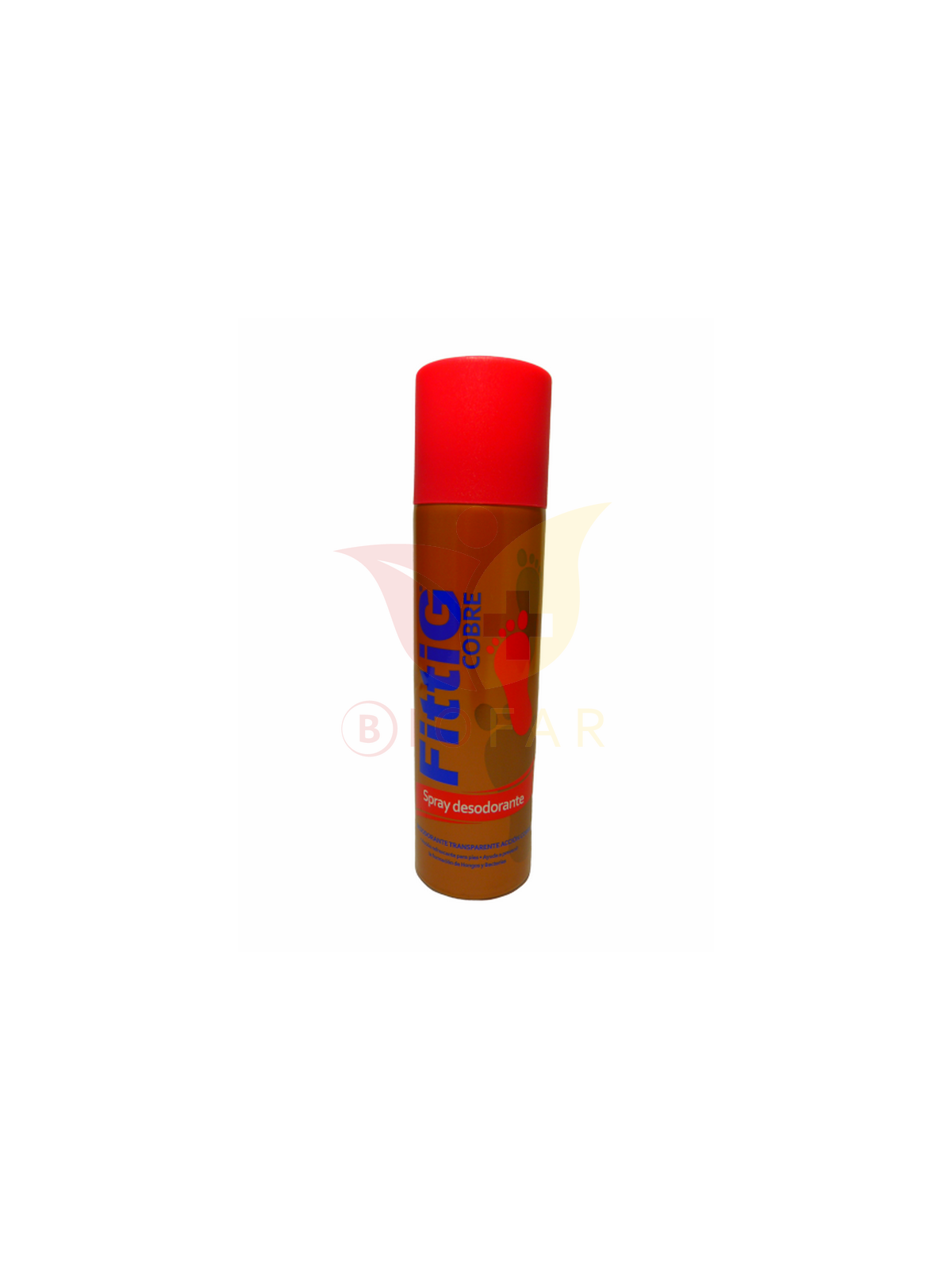 FITTIG COBRE DEO PIE SPRAY X 100G