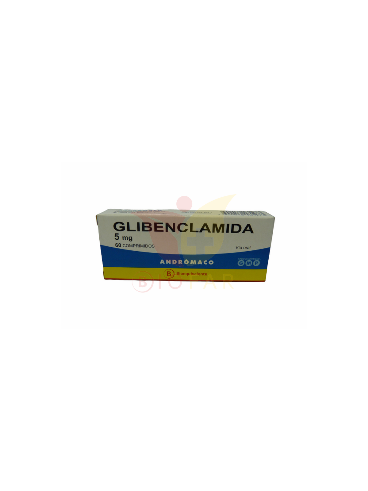 GLIBENCLAMIDA  5mg X60COM.