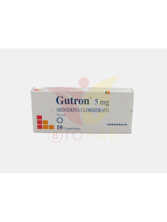 GUTRON COM.5,0MG.10