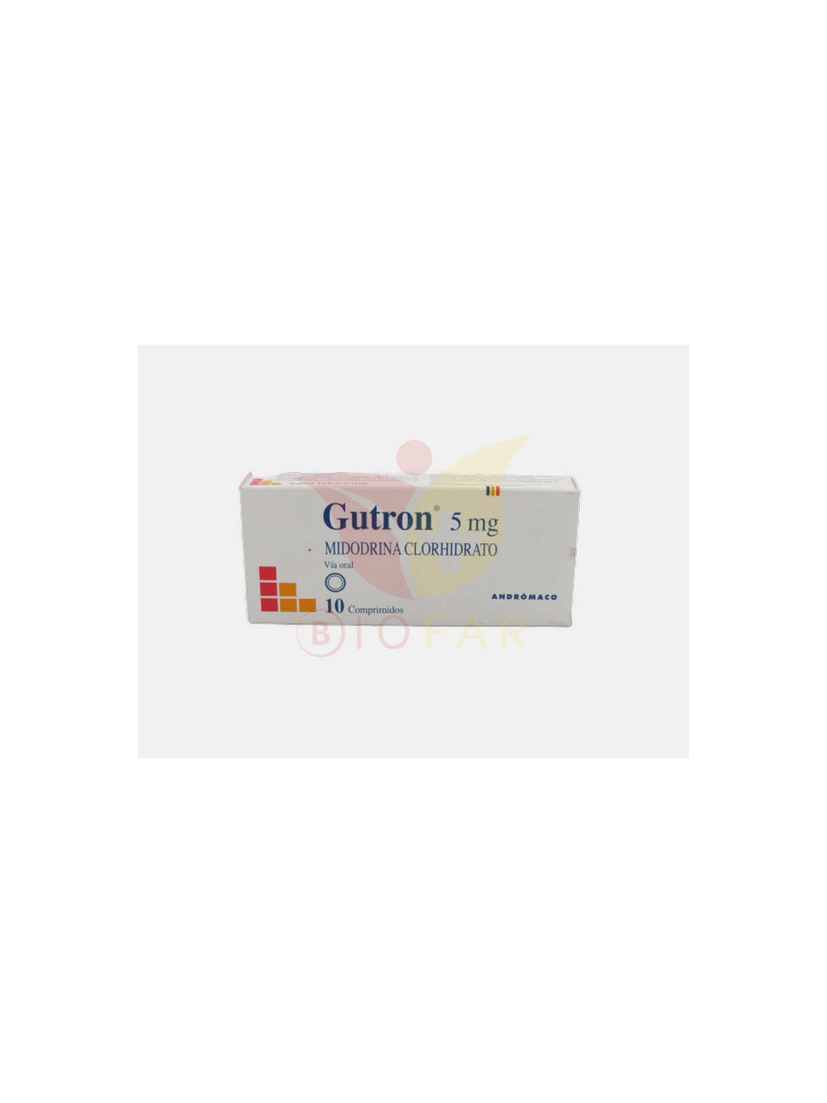 GUTRON COM.5,0MG.10