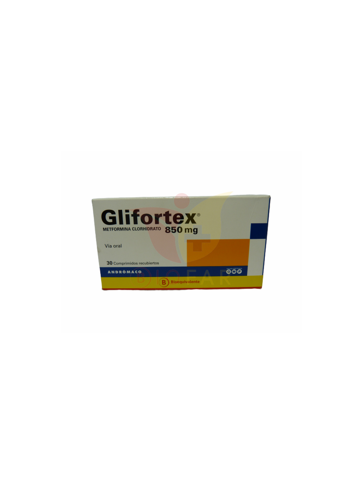 GLIFORTEX  850mg X30COM.REC.