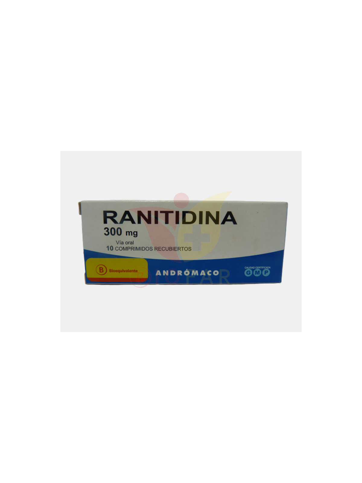 RANITIDINA  300mg X10COM.