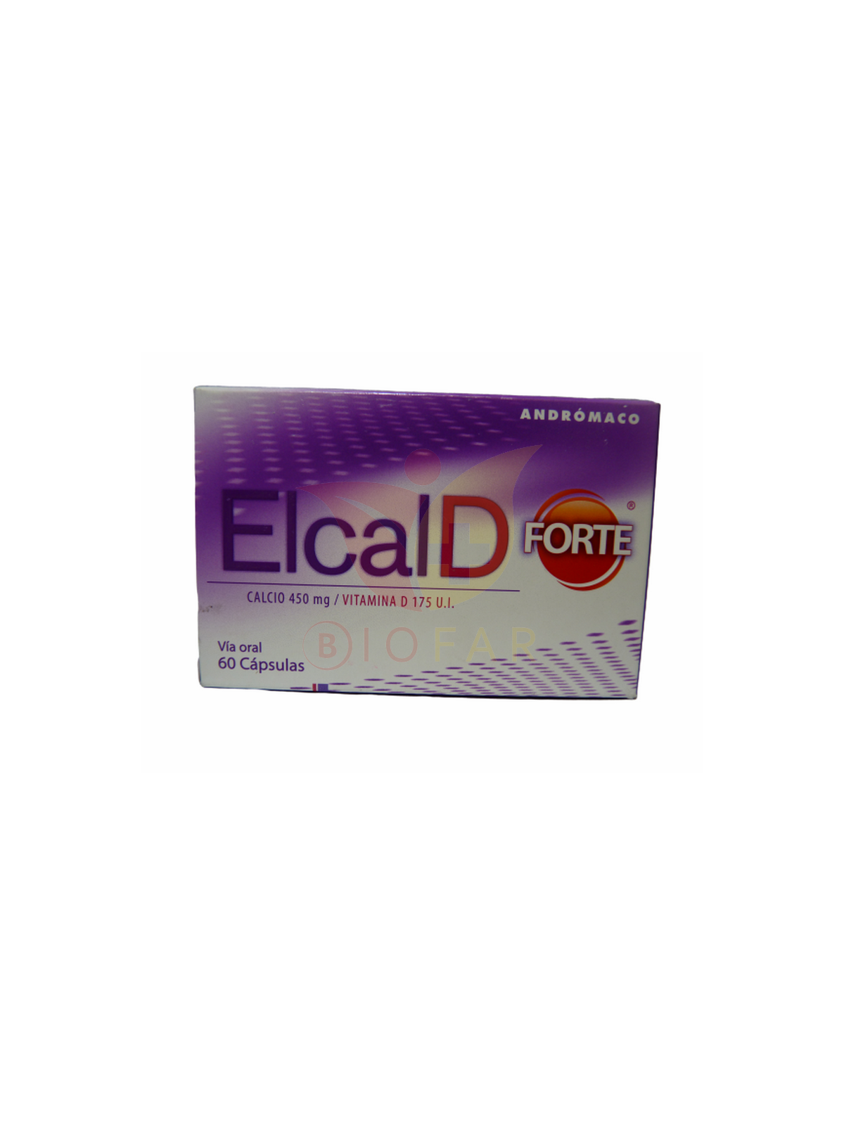 ELCAL D FTE.CAP.450MG/175UI X60CAP