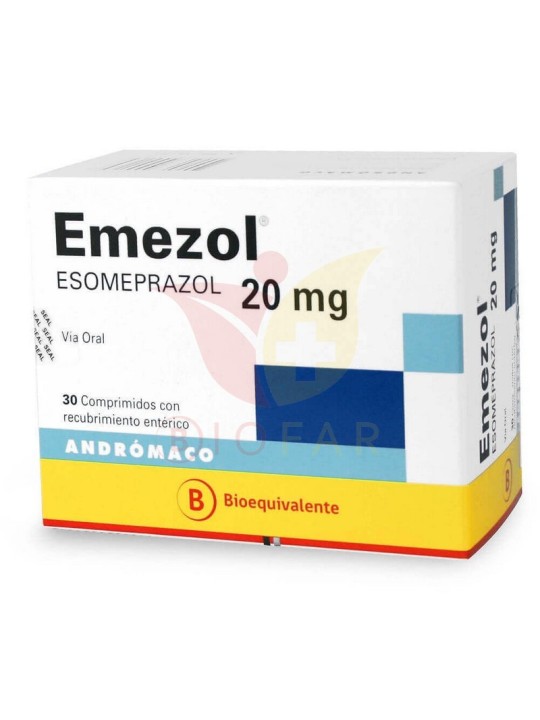 EMEZOL  20MG 30 COMP