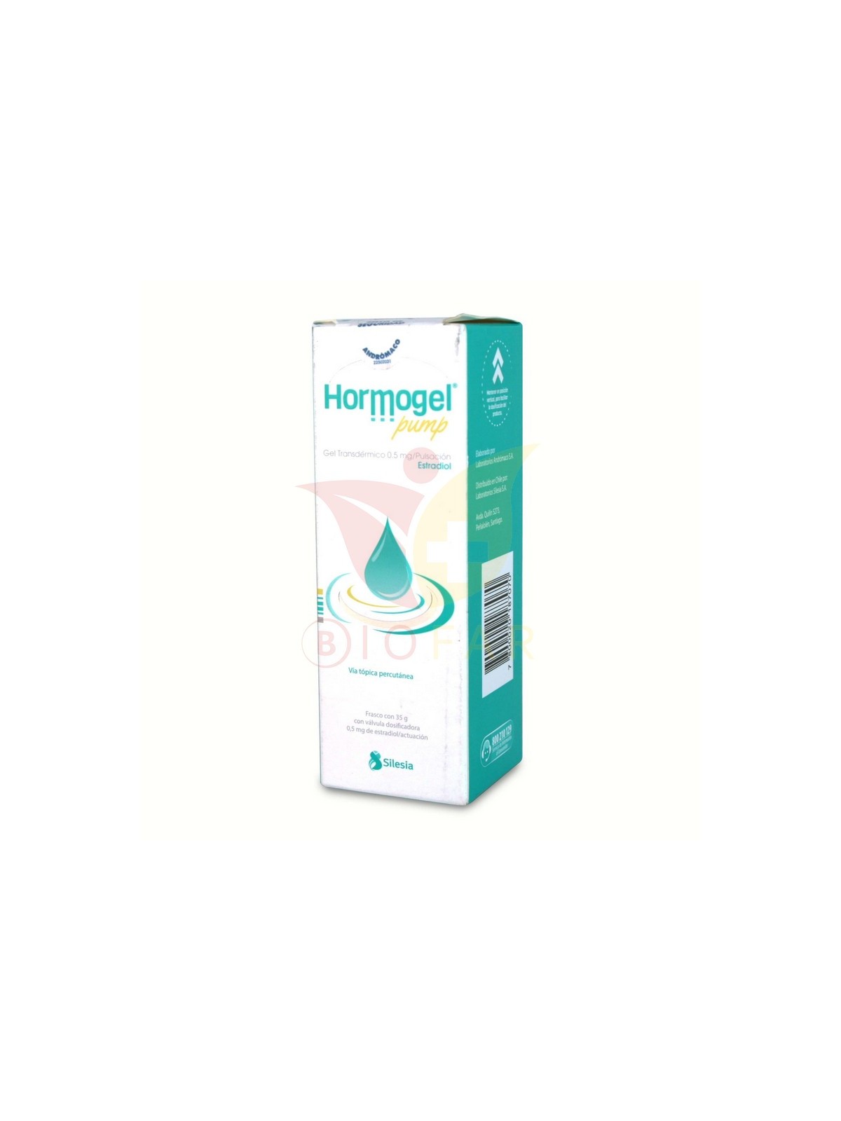 HORMOGEL PUMP GEL 0,5 MG X 35 GR