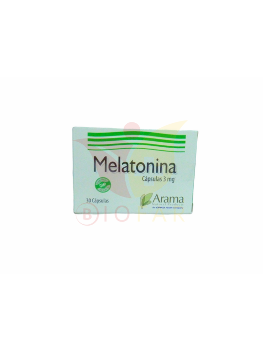 Melatonina 3 mg X 30 CAP 