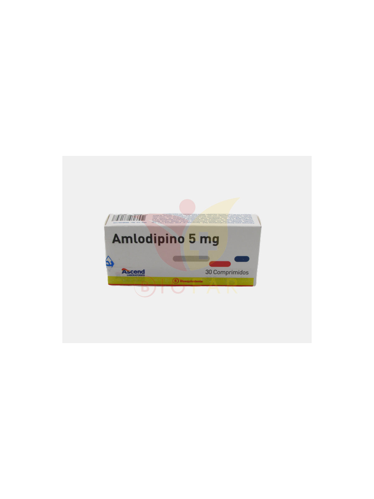 AMLODIPINO 5mg X30COM.