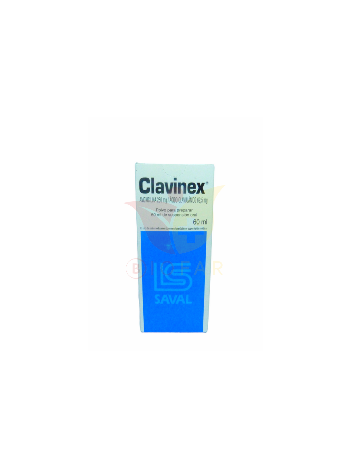 CLAVINEX 250-62,5MG/60 ML SOL ORAL