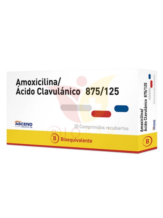 AMOXICILINA/CLAVUL  500/125 X20COM.