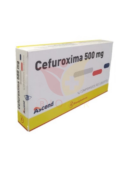 CEFUROXIMA 500 MG X 14 COMP