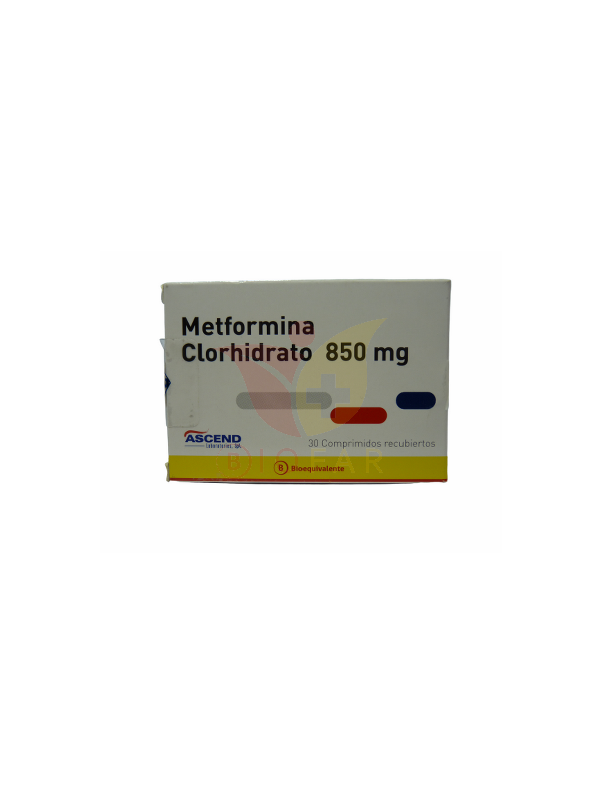 METFORMINA  850mg X30COM.REC.