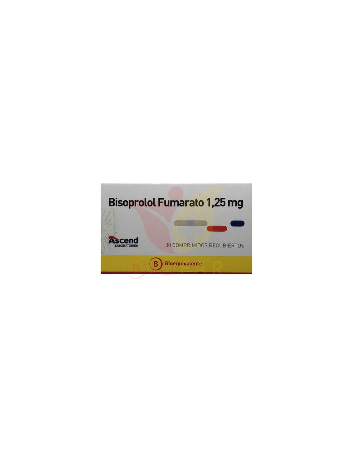 BISOPROLOL 1.25mg X30COM.REC.