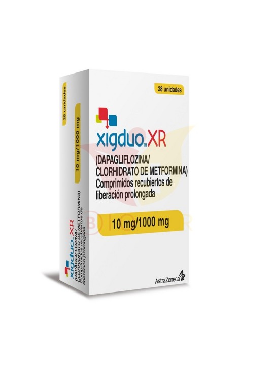 XIGDUO XR 10/1000mg X28 COM PROL