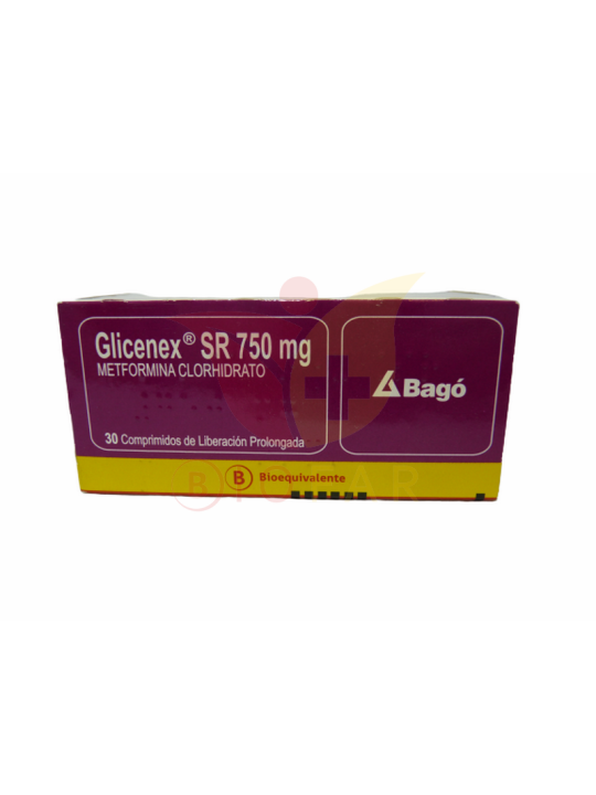 GLICENEX SR 750mg X30COM.PROL.