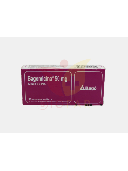 BAGOMICINA 50mg X30COM