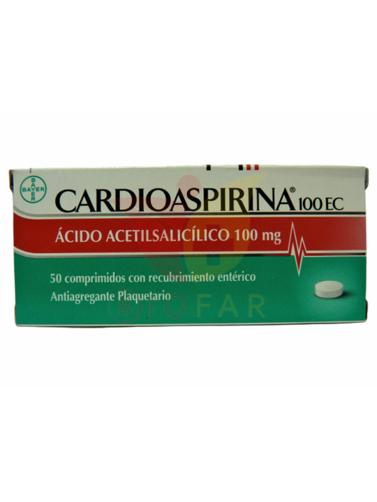 CARDIOASPIRINA EC 100mg X50TAB.