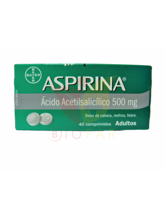 ASPIRINA AD.500mg X40TAB.