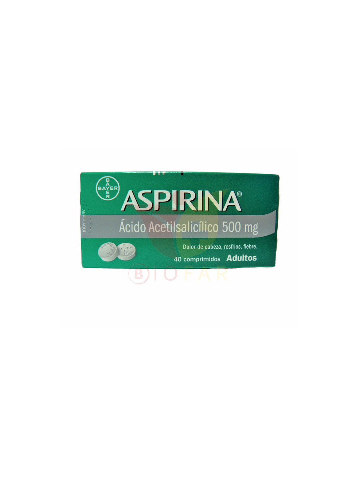 ASPIRINA AD.500mg X40TAB.