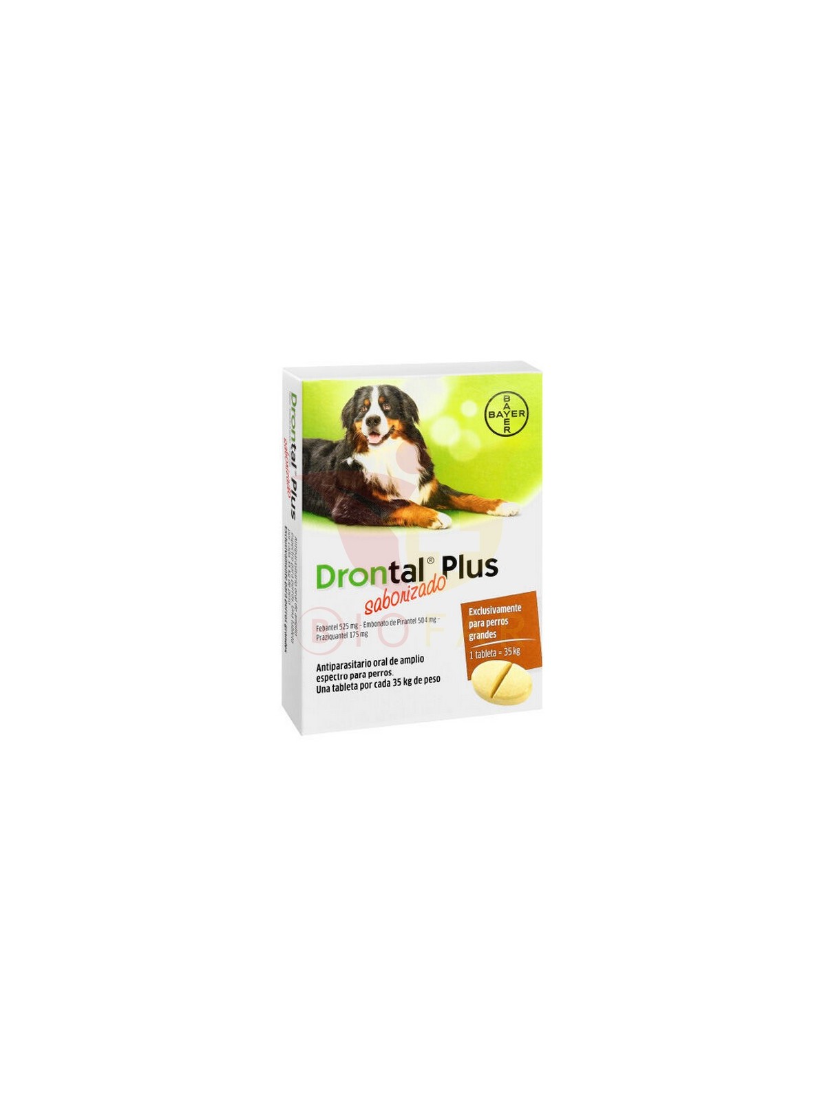 DRONTAL PLUS 35 KG CLINICO COM  X 1