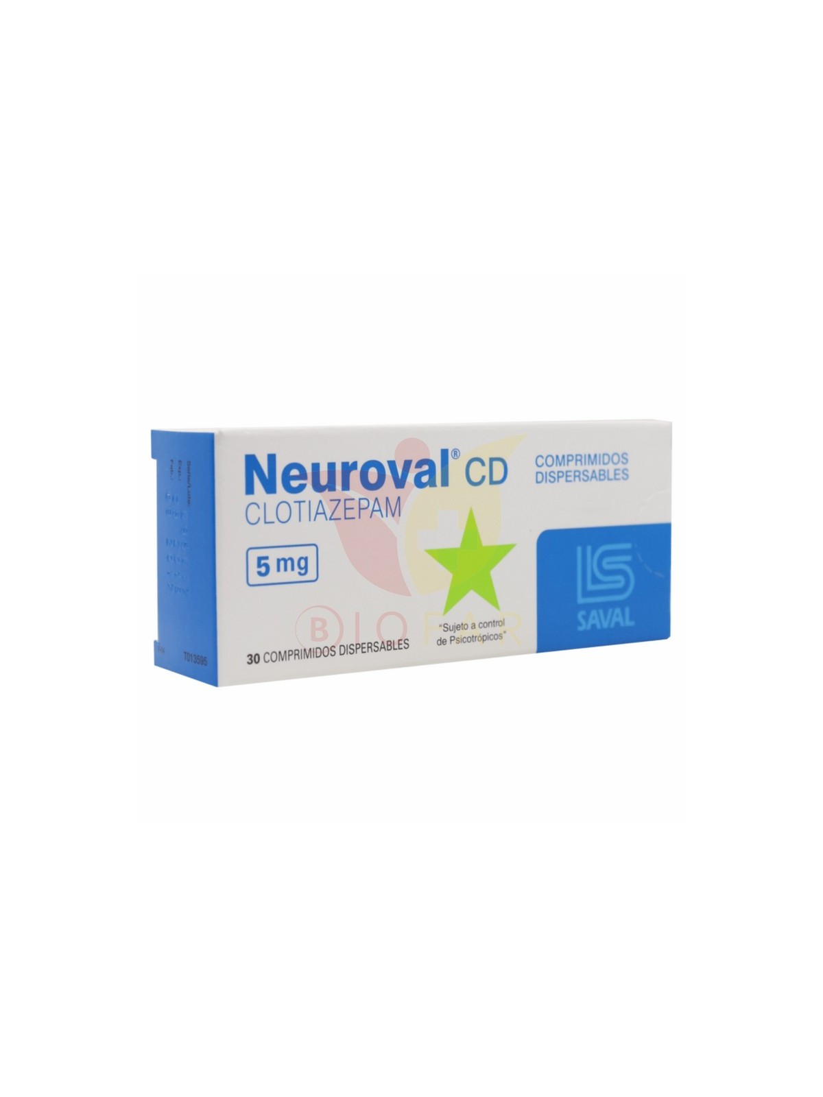 NEUROVAL CD COM  5 MG X 30