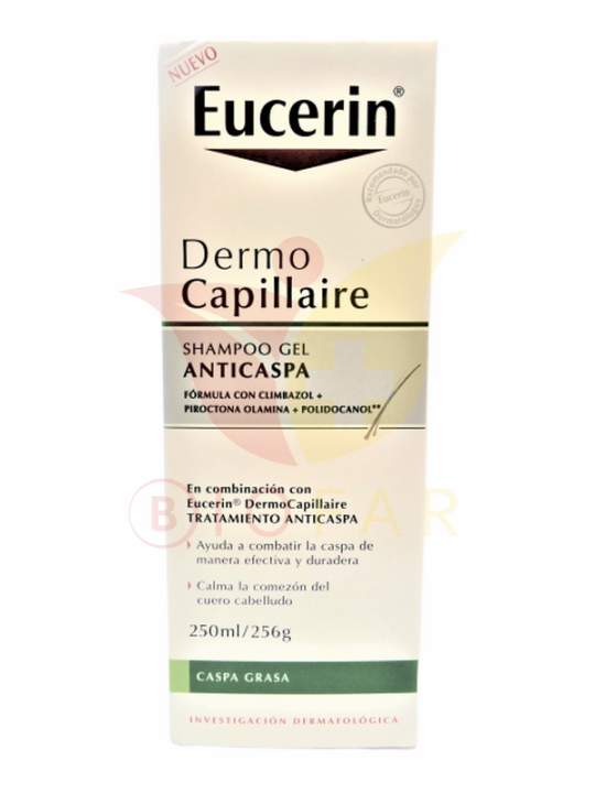 EUCERIN DERMO SH.GEL ANTICASPA X250ML