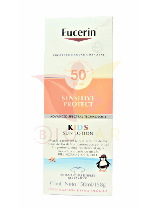 EUCERIN SOL.F50+KIDS 150ML